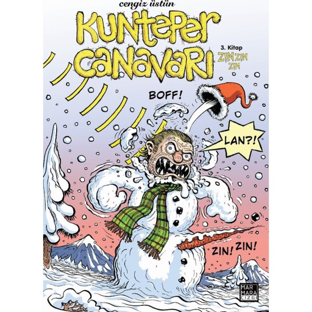 Kunteper Canavarı 3. Kitap Zın Zın Zın - Cengiz Üstün Çizgi Roman Fiyatı