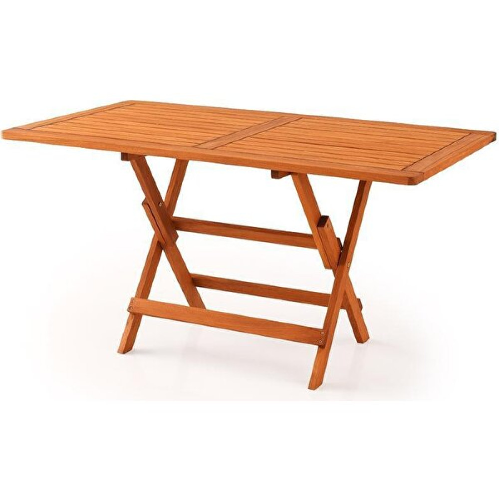 Kunter Mobilya Bahçe Balkon Katlanır Ahşap Masa 80 x 120 cm Bahçe Masası Fiyatı