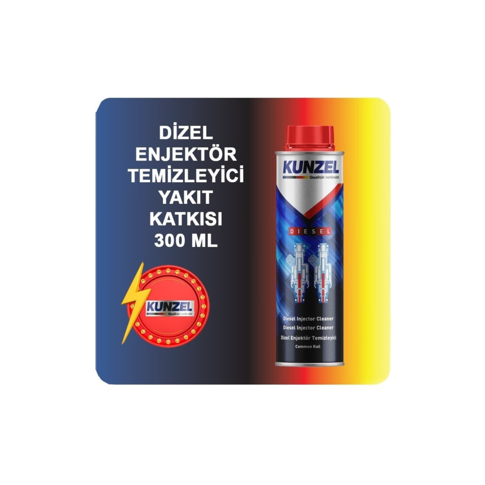 KUNZEL Dizel Yakıt Katkısı Enjektör Temizleyici 300 ml Motor Bakımı Fiyatı