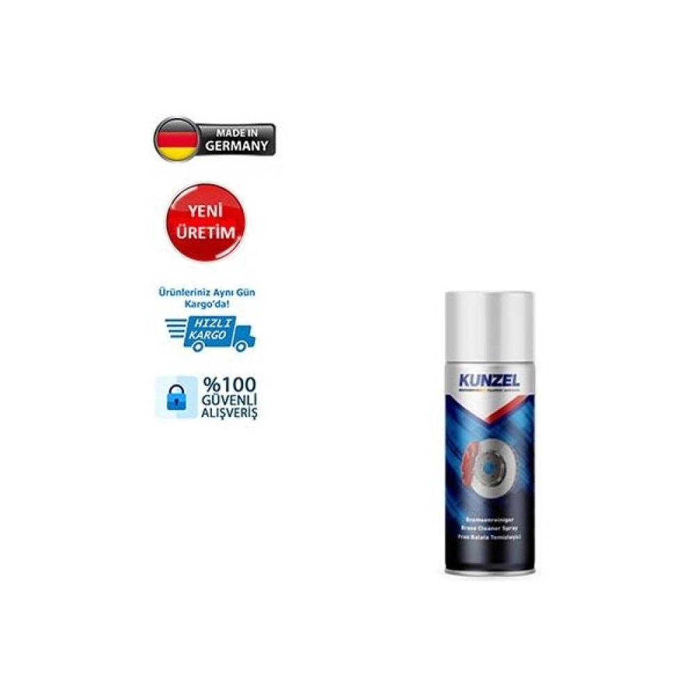 Kunzel Fren Balata Temizleyici Sprey 500 ml Fren Bakım Spreyi Fiyatı