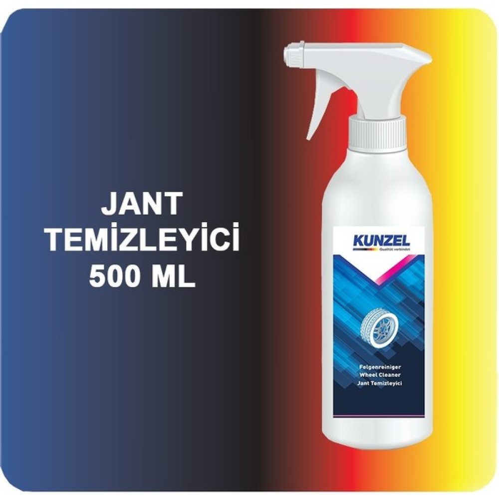 Kunzel Jant Temizleyici 500 ml Trigerli Oto Genel Temizlik Fiyatı