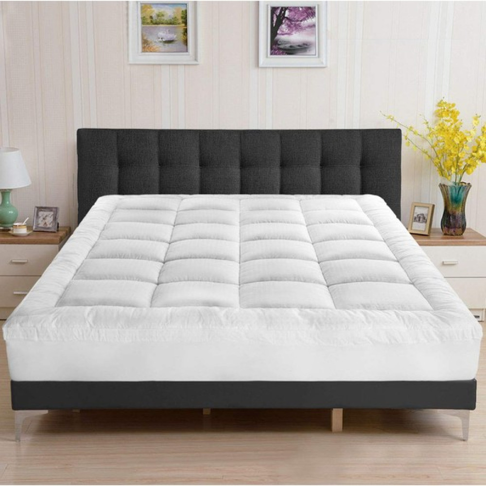 Kunzita Home Çift Kişilik Çift Sıra Fitted Lüx Yatak Pedi 160 x 200 - 160 x 200 cm Yatak Odası Tekstili Fiyatı