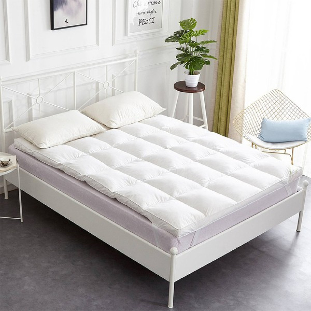 Kunzita Home Çift Kişilik Çift Sıra Lastikli Microfiber Uyku Pedi 160 x 200 - 160 x 200 cm Yatak Odası Tekstili Fiyatı