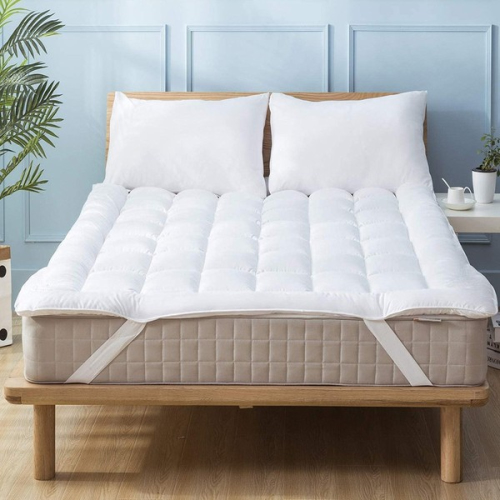 Kunzita Home Dört Köşe Lastikli Kapitoneli Microfiber Uyku Pedi 160 x 200 - 160 x 200 cm Yatak Odası Tekstili Fiyatı