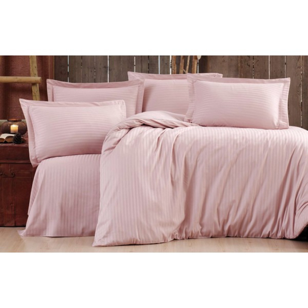 Kunzita Home Tek Kişilik Saten Uyku Seti 4 Parça - Pembe Yatak Seti / Uyku Seti Fiyatı