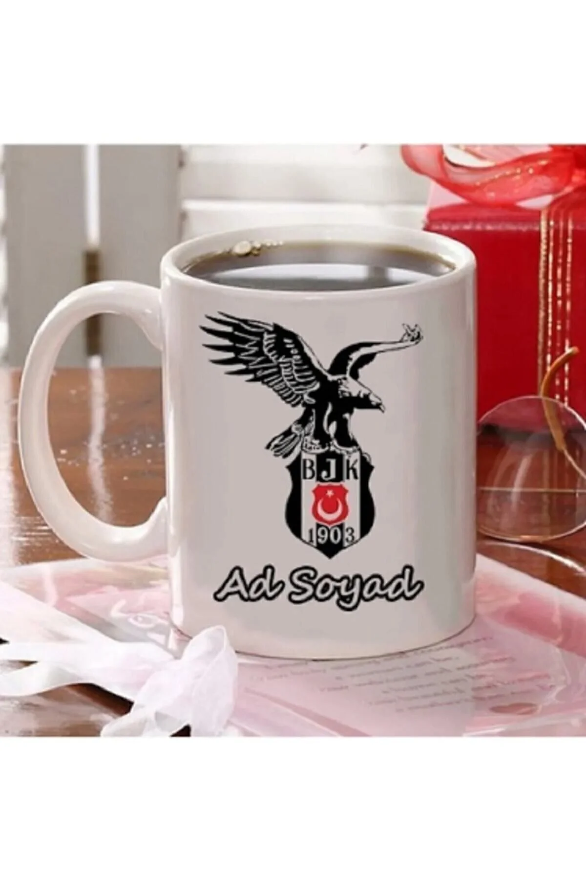 Kupaland Beşiktaş Kupa Bardak Kişiye Özel" Kupa Fiyatı
