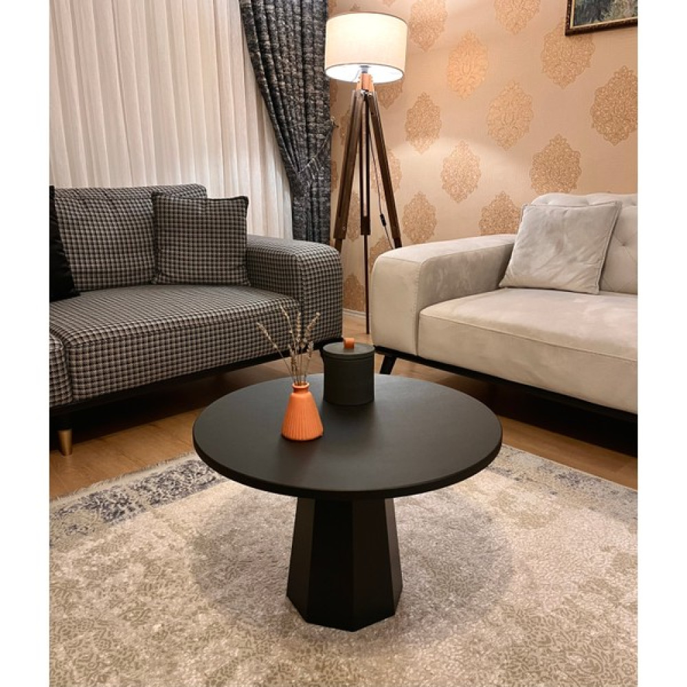 Kupp Design Lilyum Mantar Orta Sehpa Siyah Orta Sehpa Fiyatı