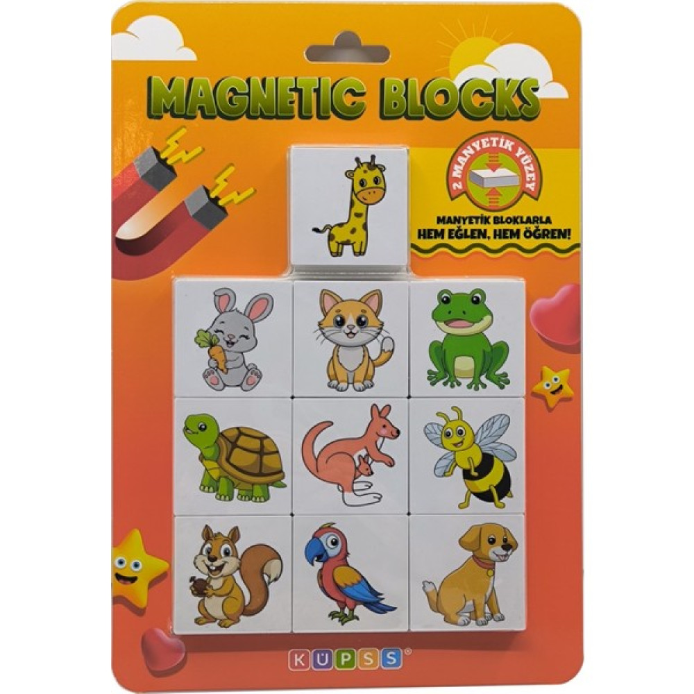 Küpss Magnet Efe'nin Hayvanat Bahçesi Seri-1 / Mıknatıslı Eğitici Oyuncak Hayvanlar / Küpss Yeni Ürün Oto Boyaları Fiyatı