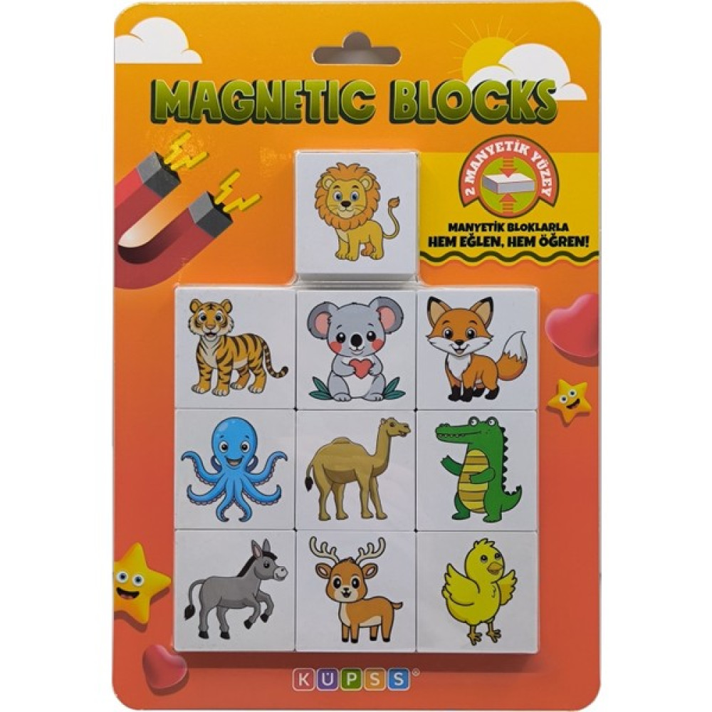 Küpss Magnet Efe'nin Hayvanat Bahçesi Seri-2 / Mıknatıslı Eğitici Oyuncak Hayvanlar / Küpss Yeni Ürün Oto Boyaları Fiyatı