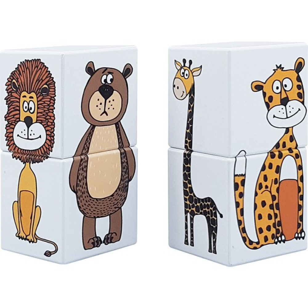Küpss Manyetik Puzzle Hayvanlar İki Parçalı -4 Küp Eğitici Oyuncak Fiyatı