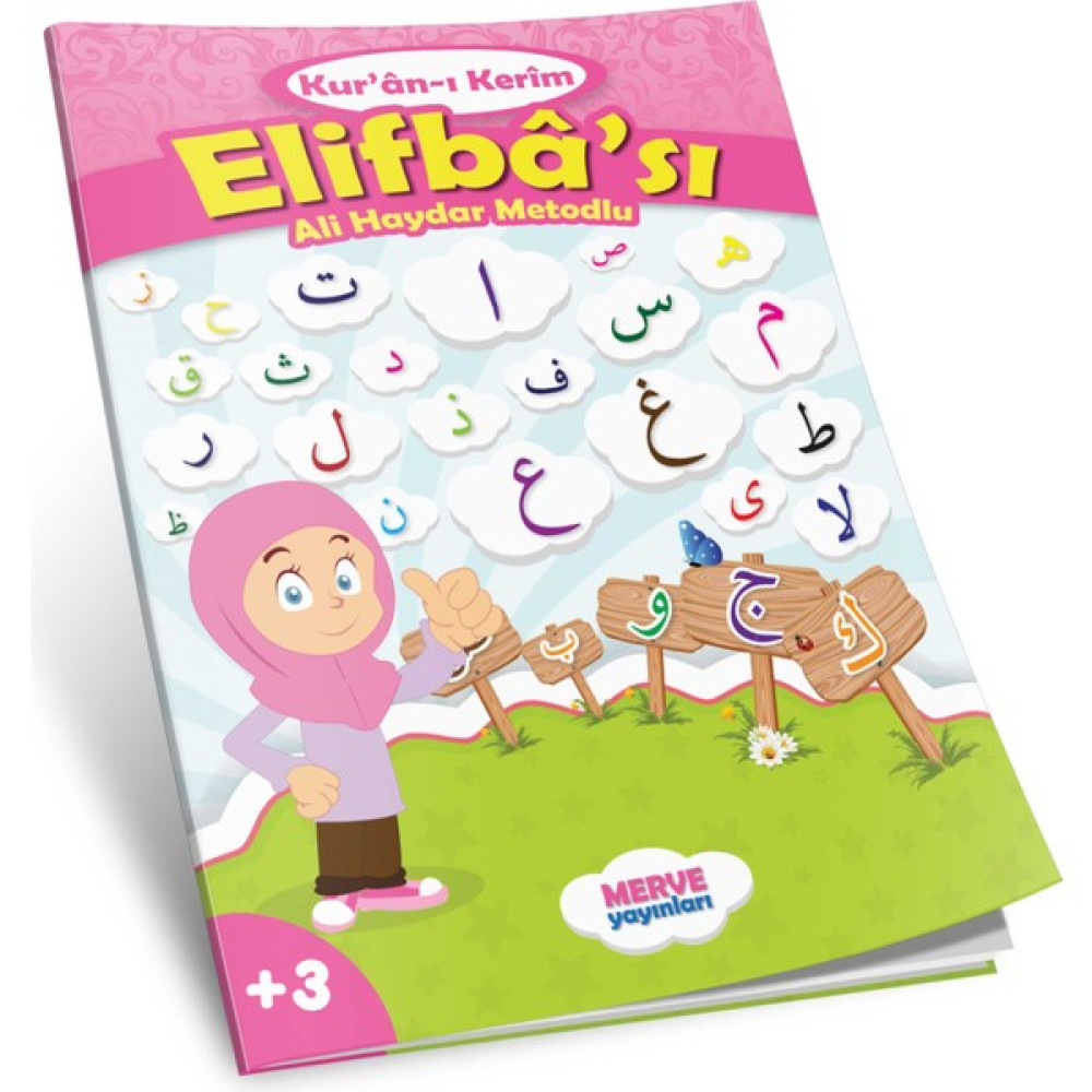 Kur-an'ı Kerim Elifba'sı /Pembe (ElifBa-005) - Ali Haydar Okul Öncesi Eğitici & Öğretici Kitaplar Fiyatı