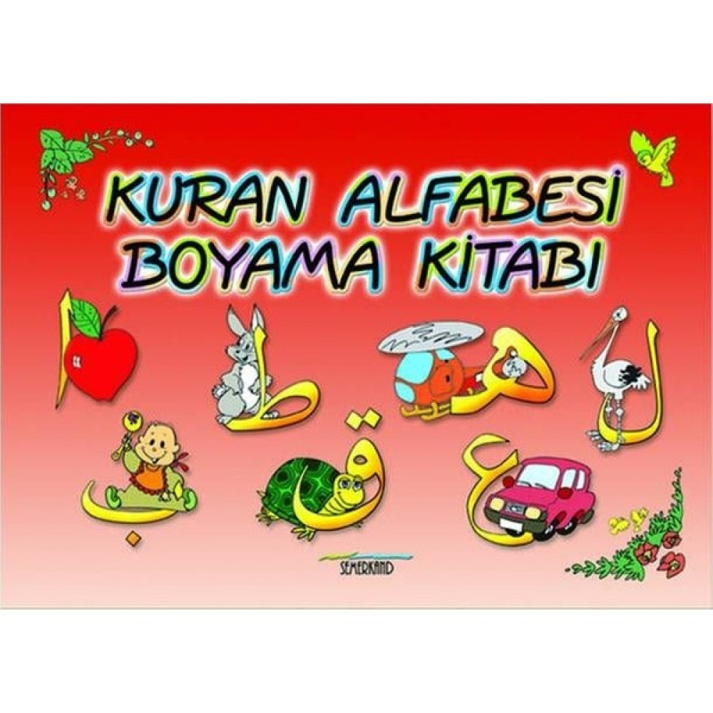 Kuran Alfabesi Boyama Kitabı - Ahmet Kasım Fidan Aktivite & Eğitici Kitaplar Fiyatı
