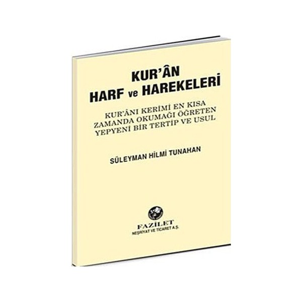 Kur'an Harf Ve Harekeleri (Büyük) - Süleyman Hilmi Tunahan Diğer Fiyatı
