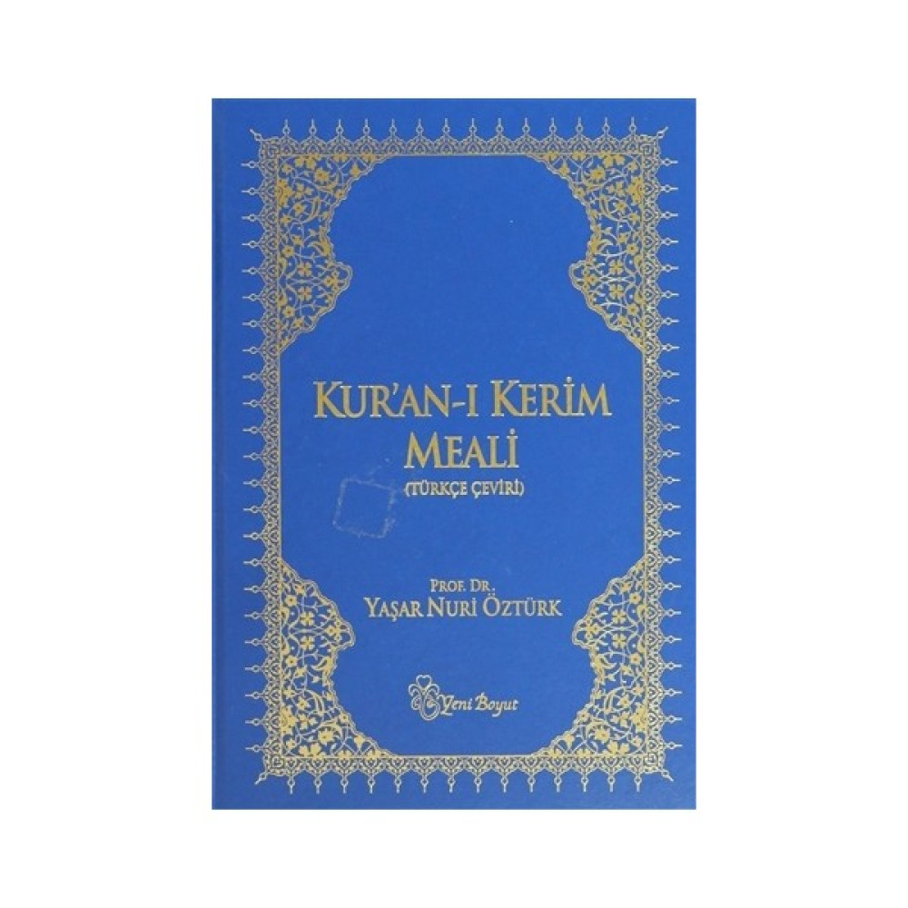 Kur'an-ı Kerim Meali (Rahle Boy) - Yaşar Nuri Öztürk İnceleme Kitapları Fiyatı