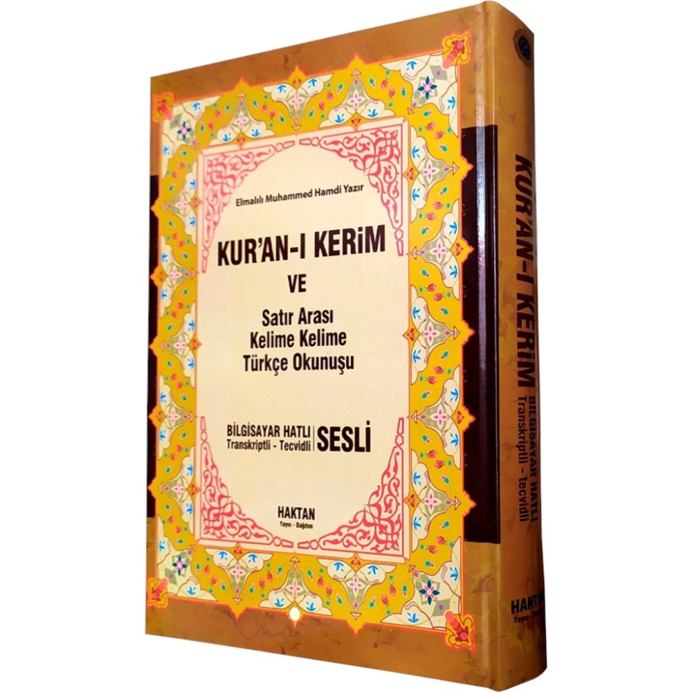 Kuran-ı Kerim Rahle Boy Satır Arası Kelime Kelime 3 Lü Türkçe Okunuşlu Din Kitapları Fiyatı