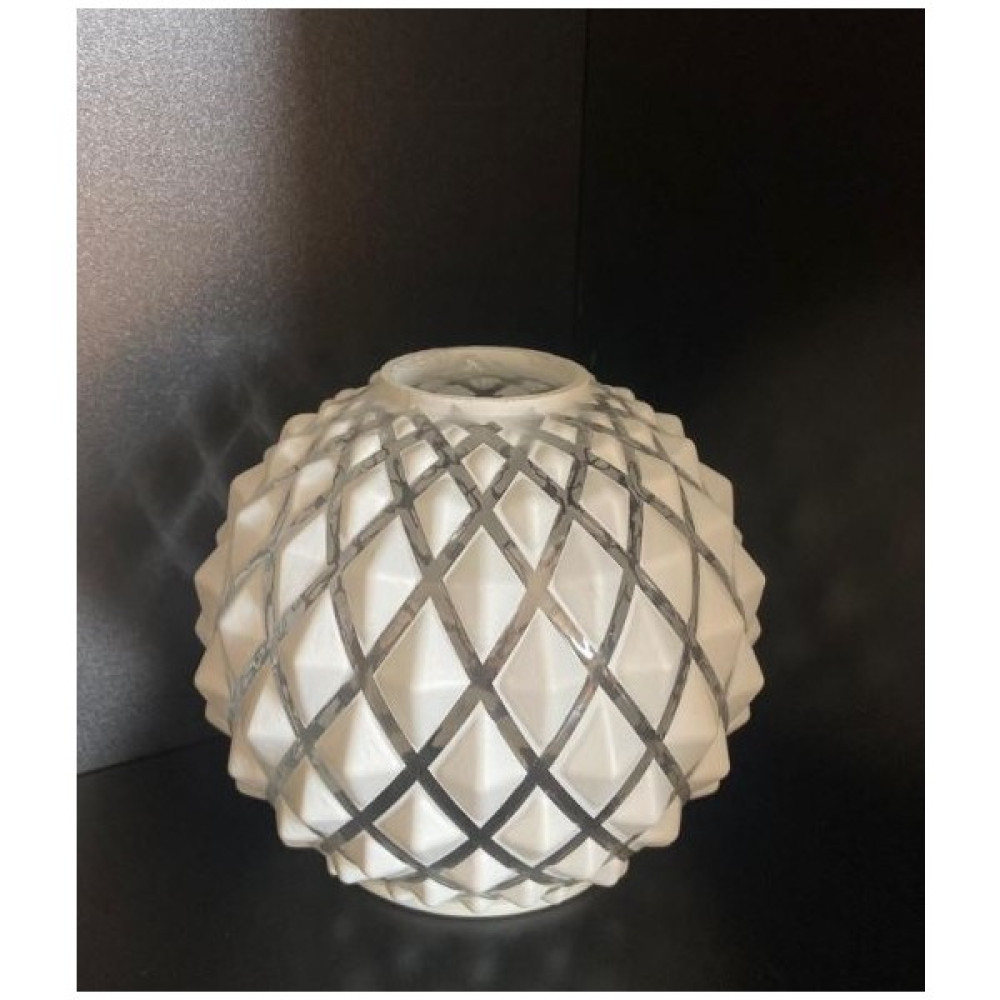 Küre Cam Avize Kol Camı Çapraz Beyaz 15CM KURE2318E5BYZ Avize Fiyatı