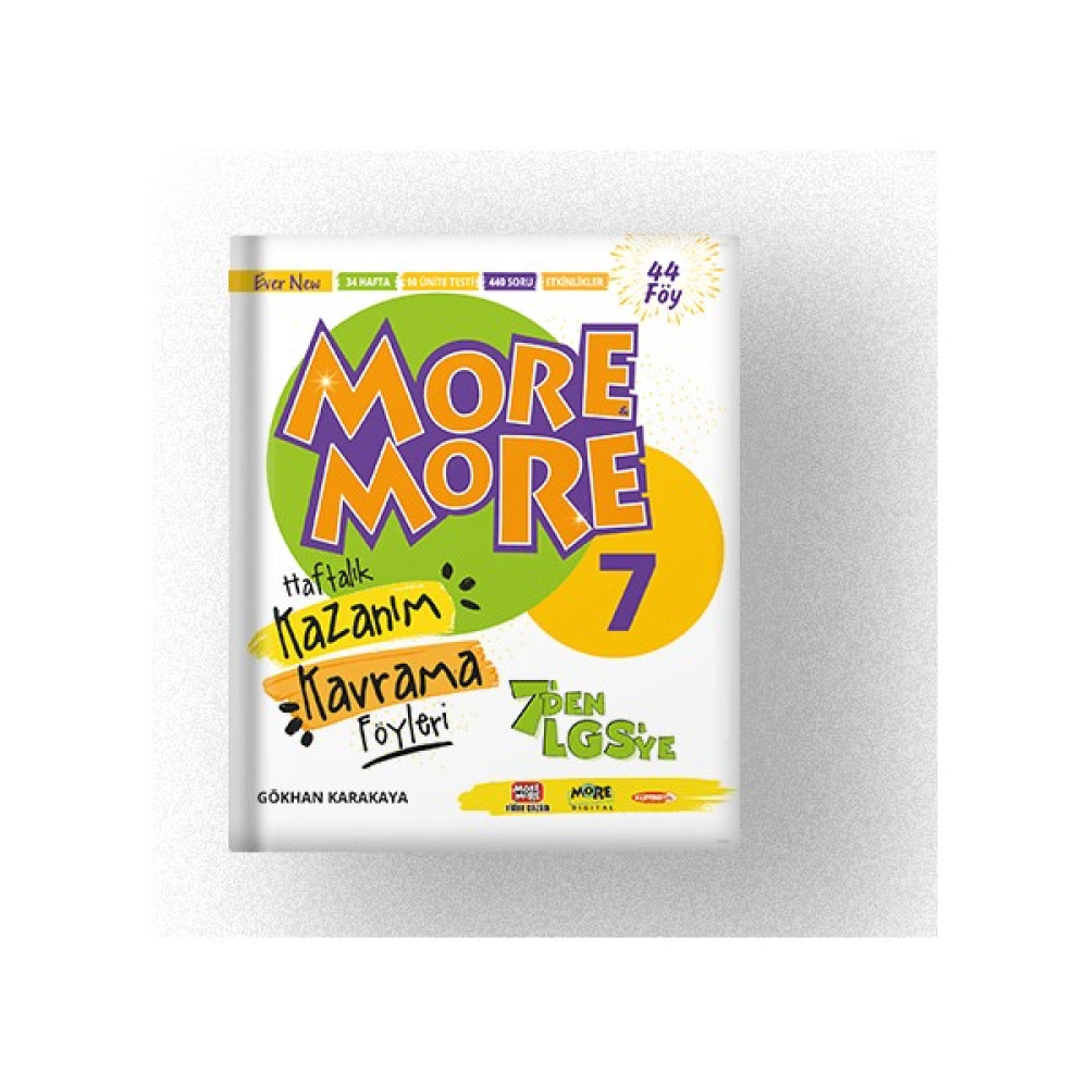 Kurmay Elt 7. Sınıf More And More Haftalık Kazanım Kavrama Föyleri Kaynak Kitapları Fiyatı