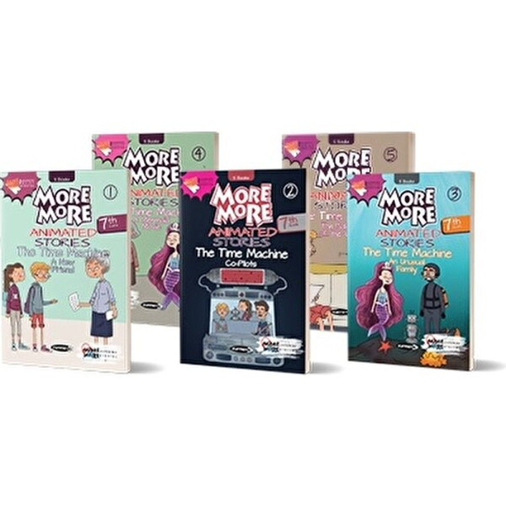 Kurmay Elt 7. Sınıf More & More Hikaye Seti (5 Kitap) Yeni 2022 Kaynak Kitapları Fiyatı