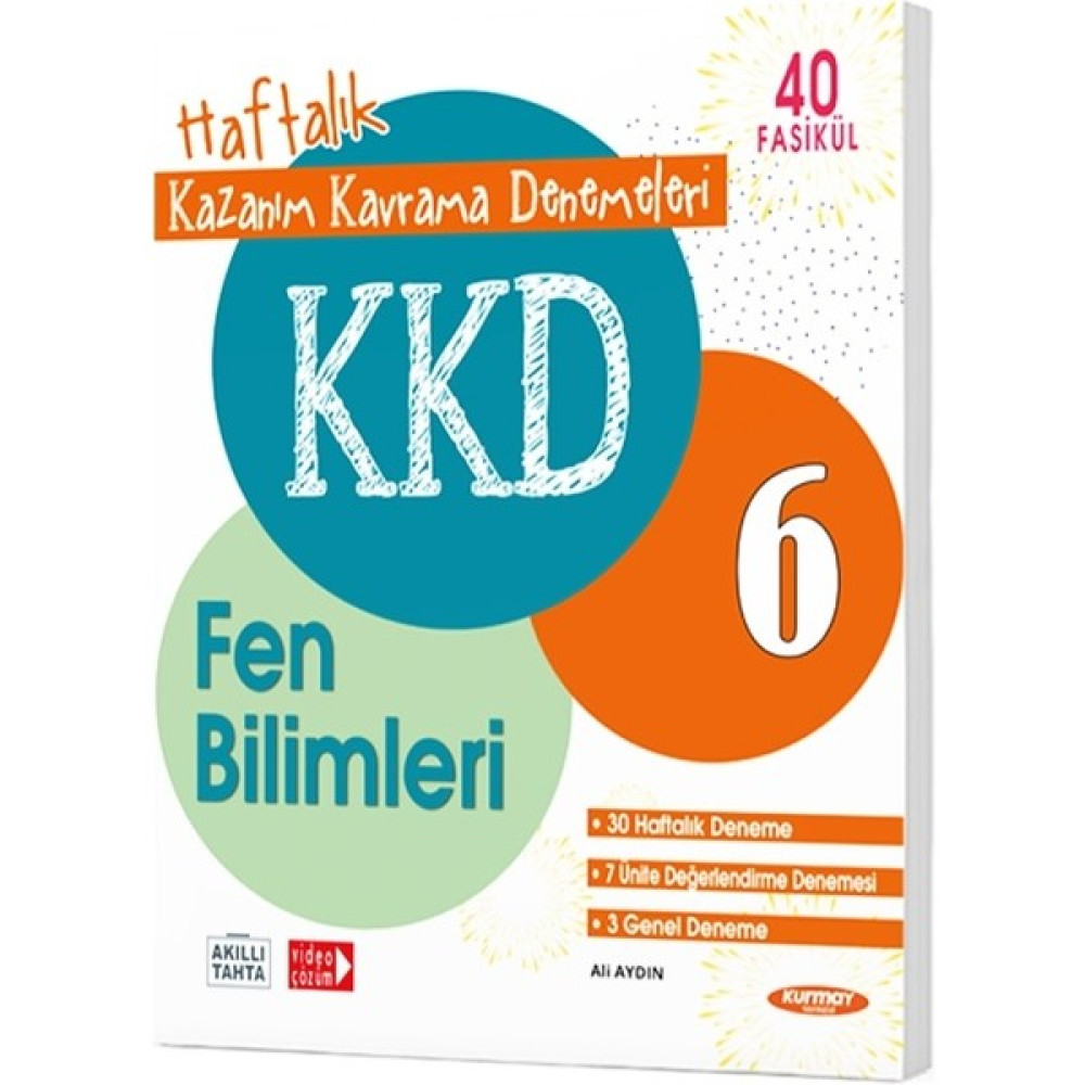 Kurmay Yayınları 6. Sınıf 2023 Fen Bilimleri Kazanım Kavrama Denemeleri 42 Fasikül Kaynak Kitapları Fiyatı