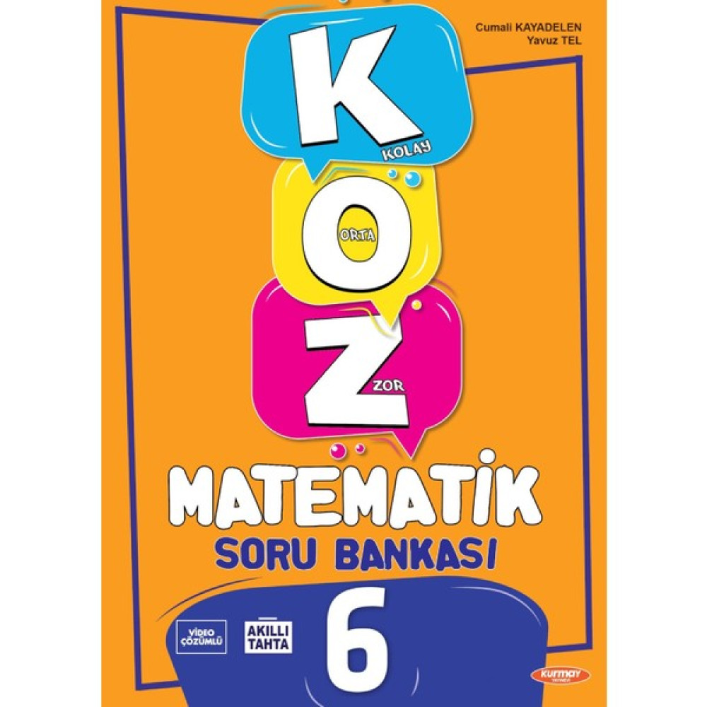 Kurmay Yayınları 6. Sınıf Koz Matematik Soru Bankası Matematik Fiyatı