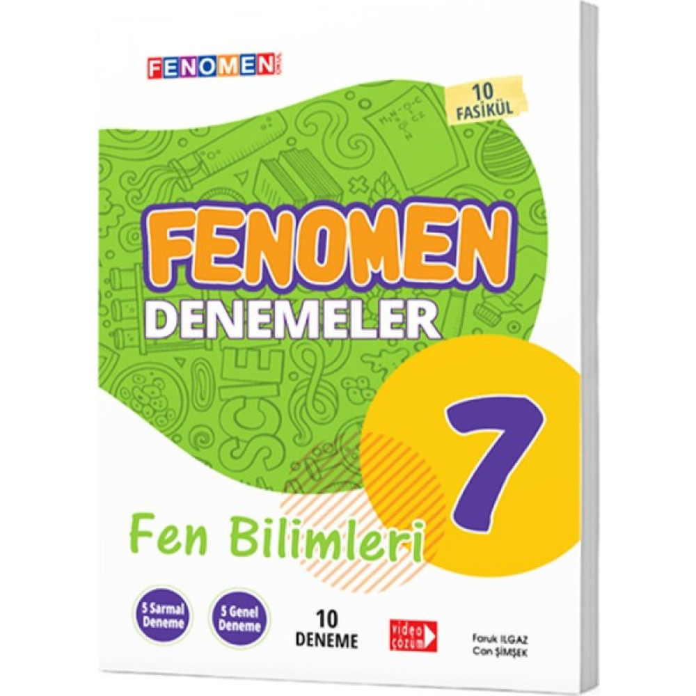Kurmay Yayınları 7. Sınıf Fenomen Fen Bilimleri Denemeler (10 Deneme) - Gama Yayın Kaynak Kitapları Fiyatı