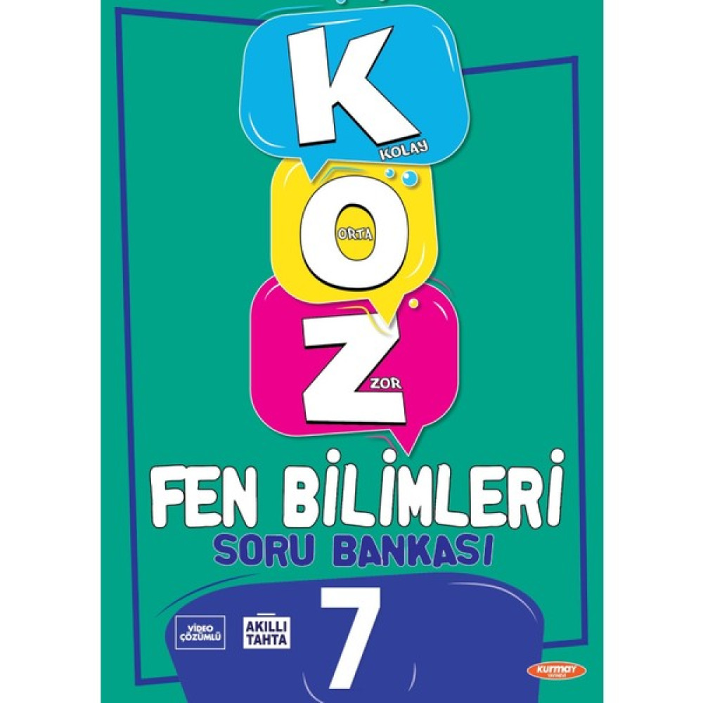 Kurmay Yayınları 7. Sınıf Koz Fen Bilimleri Soru Bankası Fen - Bilişim ve Teknoloji Fiyatı