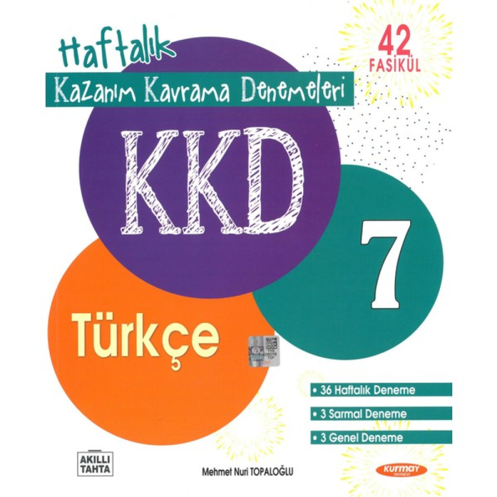 Kurmay Yayınları 7.Sınıf Kazanım Kavrama Türkçe Denemeleri Kaynak Kitapları Fiyatı