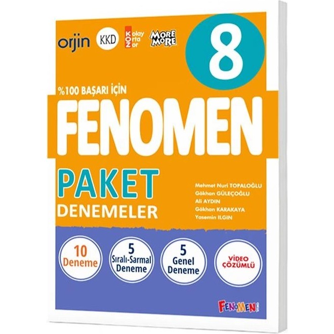 Kurmay Yayınları Fenomen Yayınları 8. Sınıf Fenomen 10 Paket Deneme Yeni Diğer Fiyatı
