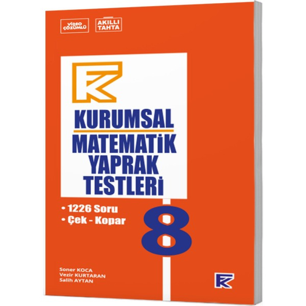 Kurmay Yayınları Fk 8 Kurumsal Matematık Yaprak Testlerı Matematik Fiyatı