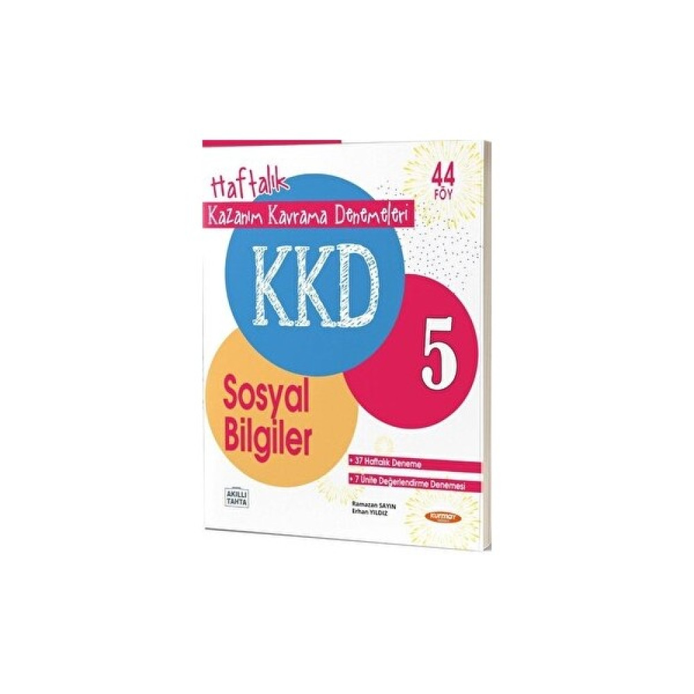 Kurmay Yayınları Kkd 5. Sınıf Sosyal Bilgiler Haftalık Kazanım Kavrama Denemeleri Tüm Dersler Fiyatı