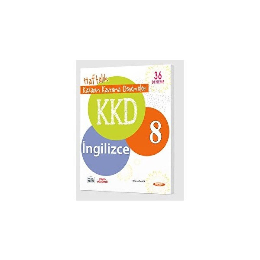 Kurmay Yayınları Kkd 8. Sınıf Ingilizce Haftalık Kazanım Kavrama Denemeleri Kurmay Yayınları Tüm Dersler Fiyatı
