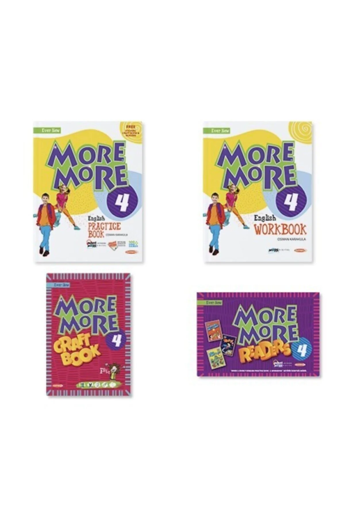 Kurmay Yayınları More And More 4 Sınıf English Practice Book" Yardımcı Kitaplar Fiyatı