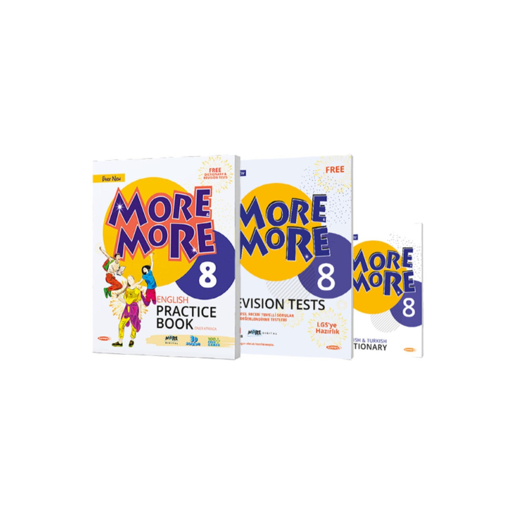 Kurmay Yayınları More And More 8 Sınıf English Practice Book Yardımcı Kitaplar Fiyatı