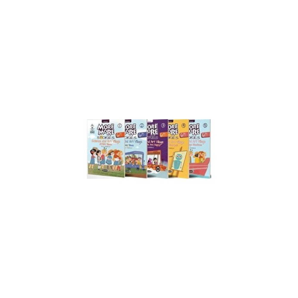 Kurmay Yayınları More And More English 6 Stories (5 Kitap Set) Kurmay Elt Yayınları Eğitim Setleri Fiyatı