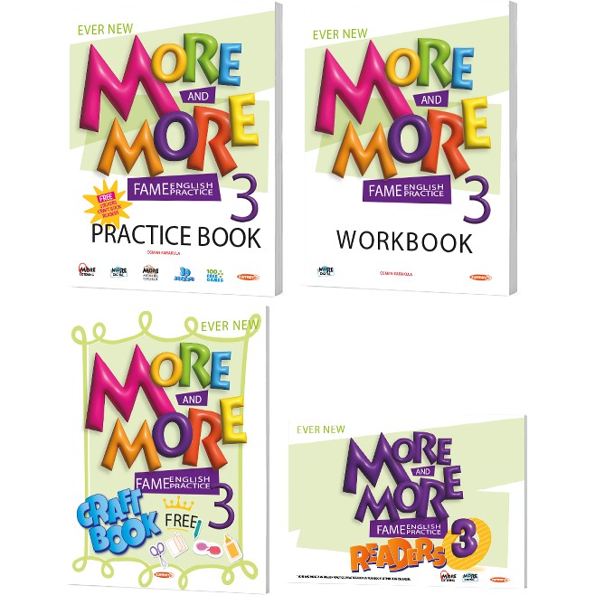 Kurmay Yayınları More & More 3. Sınıf Practice Book - Workbook - Readers - Craft Book - Sınav Bilgisi Diğer Fiyatı