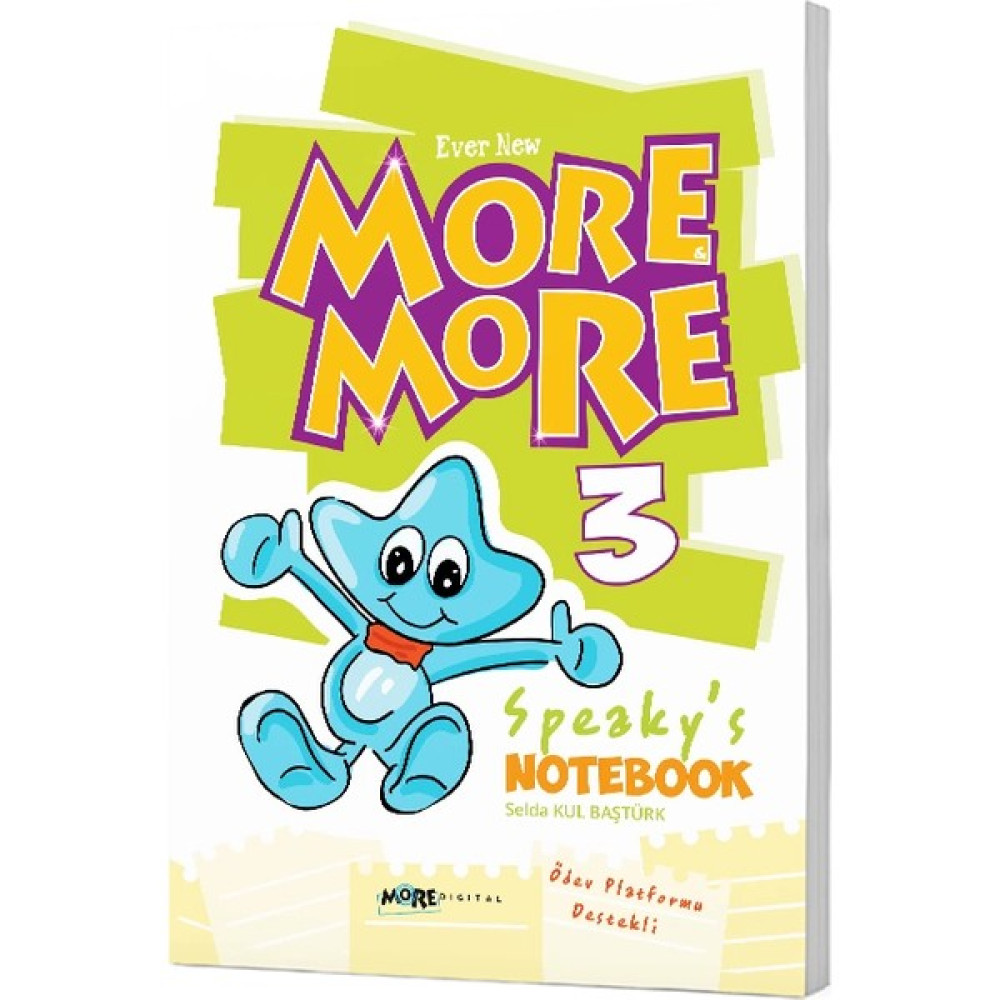 Kurmay Yayınları More & More 3. Sınıf Speakys Notebook Kaynak Kitapları Fiyatı