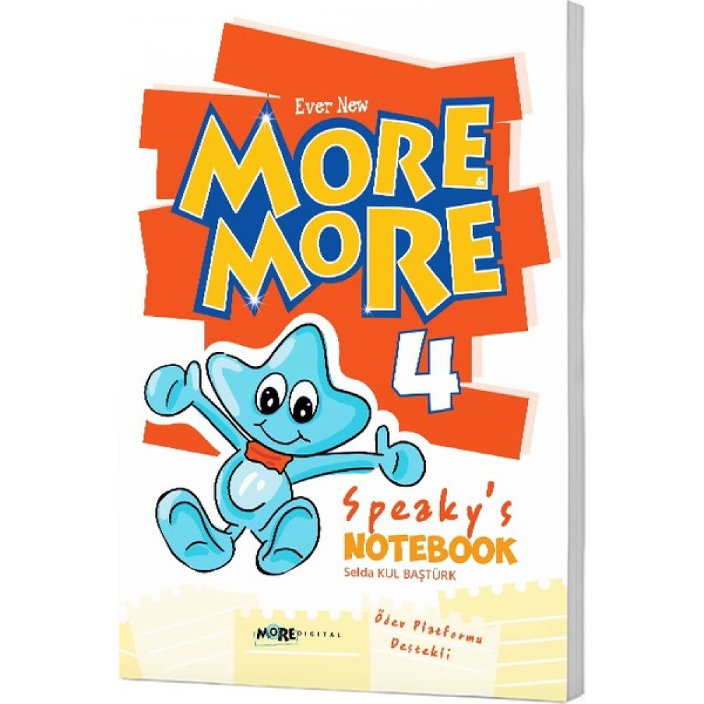 Kurmay Yayınları More & More 4. Sınıf Speakys Notebook Kaynak Kitapları Fiyatı
