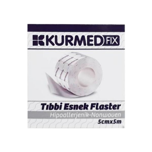 Kurmed Fix 5 cm x 5 M Hipoalerjenik Tıbbi Esnek Flaster Diğer Fiyatı
