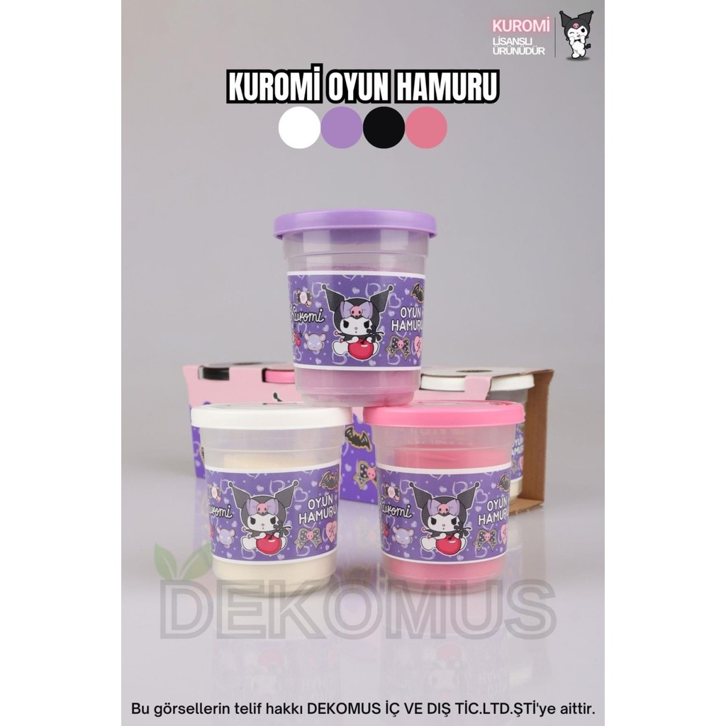 Kuromi Dekomus Ile Yeni Sezon Lisanslı Kuromı "tek Adet" Oyun Hamuru - Pembe Oyun Hamuru & Kil Fiyatı