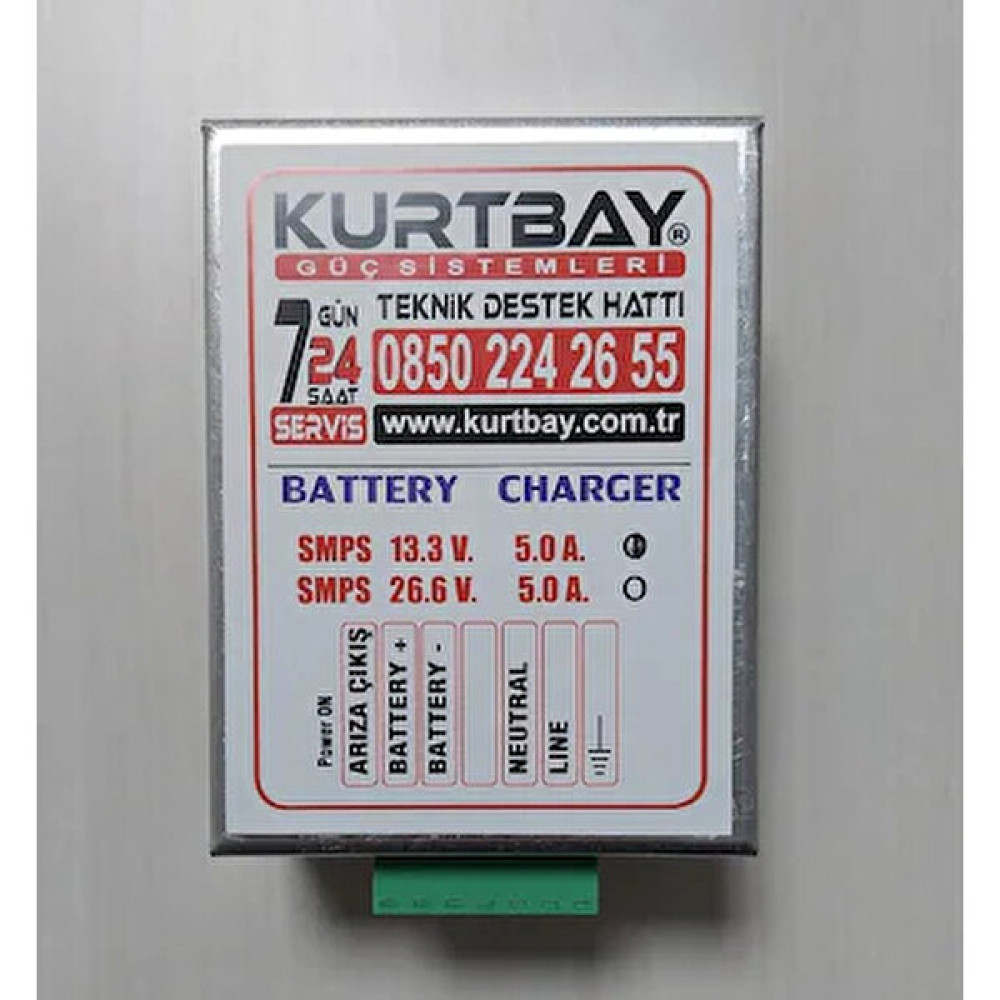 Kurtbay Smps 125 /jeneratör Akü Şarj Cihazı 12V -5A Akü Fiyatı