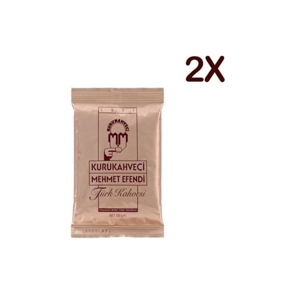 Kurukahveci Mehmet Efendi Türk Kahvesi 100 gr x 2 - 200 gr Kahve Fiyatı