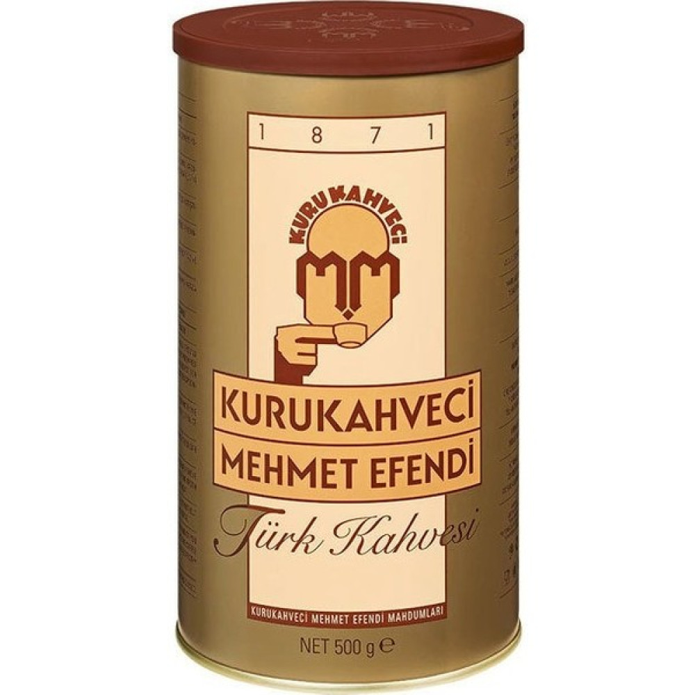 Kurukahveci Mehmet Efendi Türk Kahvesi Teneke 500 gr - 1 Adet Kahve Fiyatı