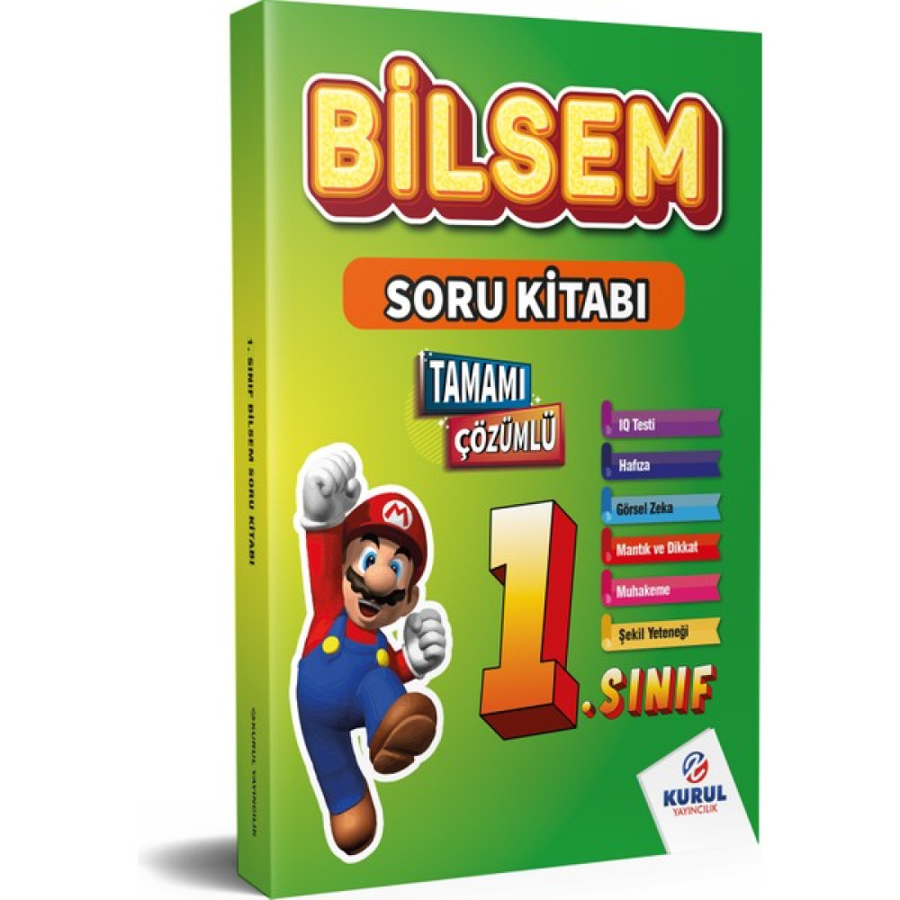 Kurul Yayıncılık 1. Sınıf BİLSEM Hazırlık Çözümlü Soru Kitabı Kaynak Kitapları Fiyatı