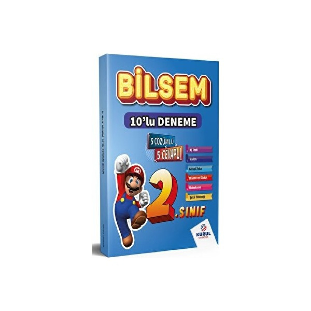 Kurul Yayıncılık 2. Sınıf BİLSEM 10’lu Deneme Sınavı Seti Tüm Dersler Fiyatı