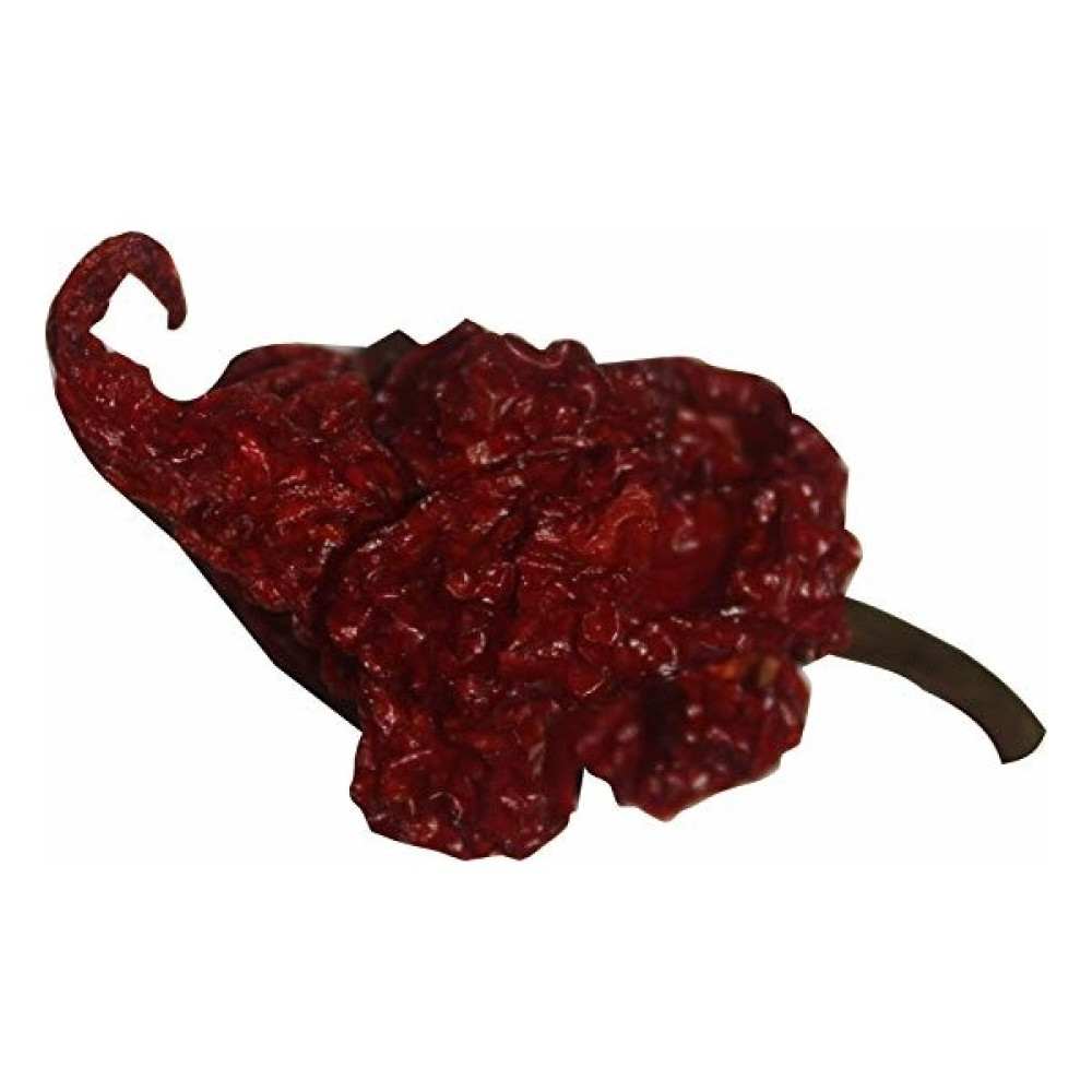 Kurutulmuş Carolina Reaper - Dünya'nın En Acı Biberi 1 Adet 2,2 Milyon Scoville Baharat Fiyatı