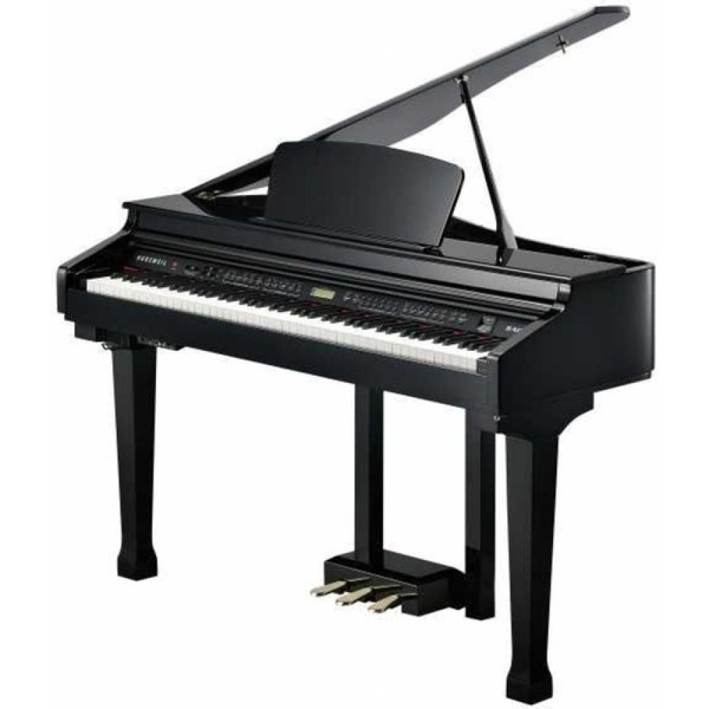 Kurzweil KAG100 Parlak Siyah Kuyruklu Dijital Piyano Tuşlu Çalgılar Fiyatı