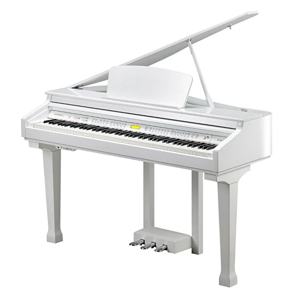 Kurzweil Kag100Whp Dijital Kuyruklu Parlak Beyaz Piyano Tuşlu Çalgılar Fiyatı
