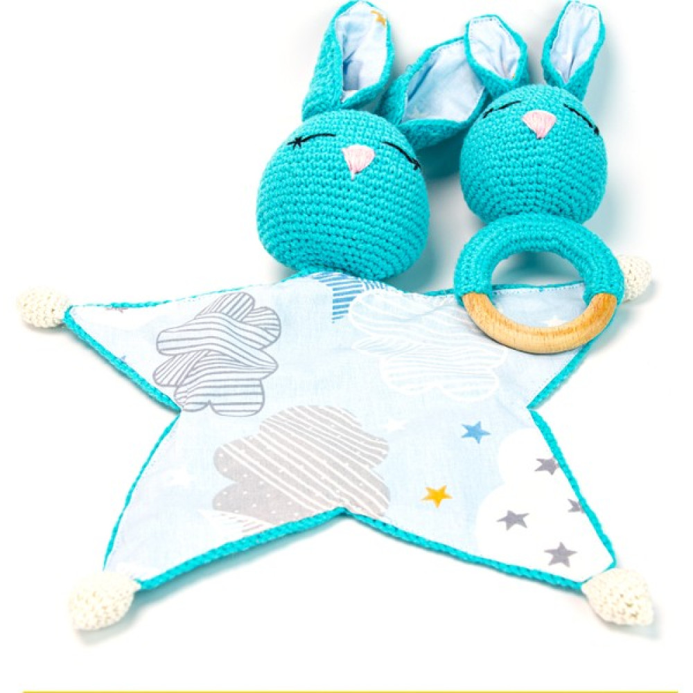 Kusursuz Anne Amigurumi Tavşan Uyku Arkadaşı + Çıngırak Oto Boyaları Fiyatı