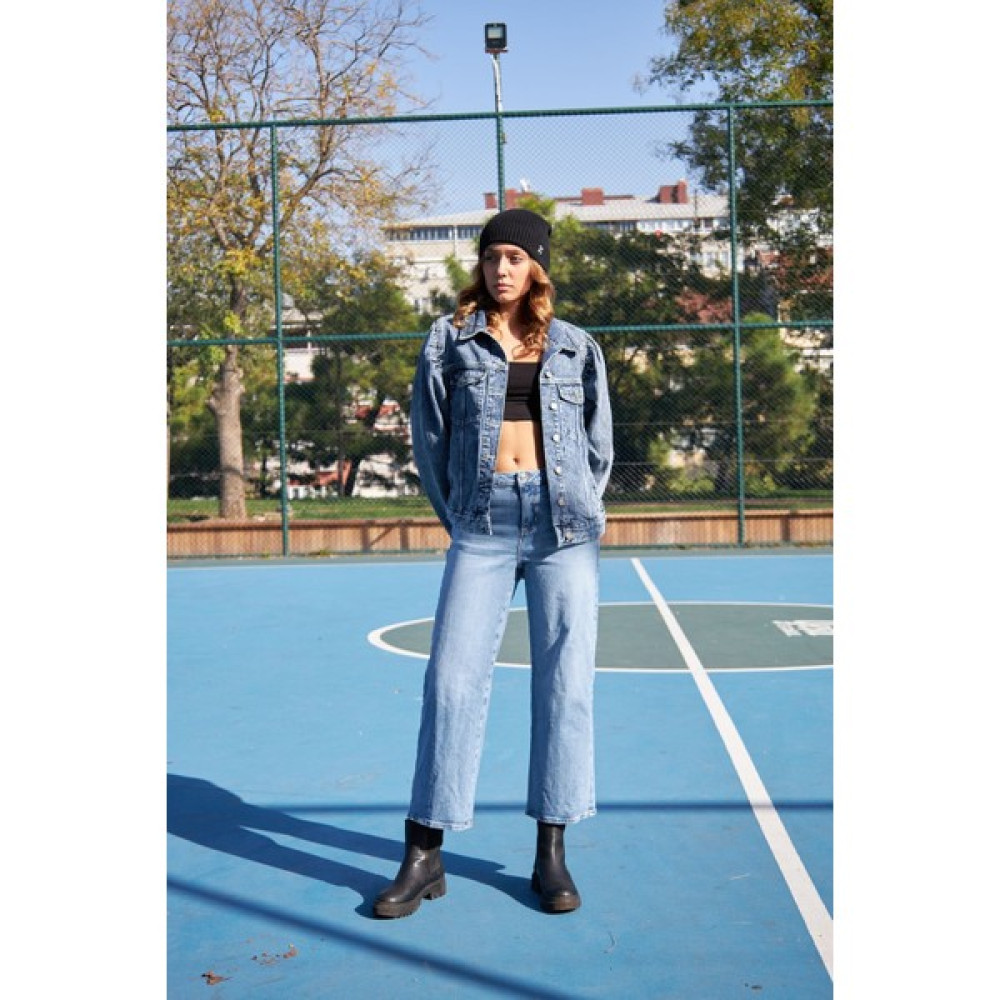 Kutaf Ulyanna Straight Jean Pantolon Bayan Jeans / Kot Pantolon Fiyatı