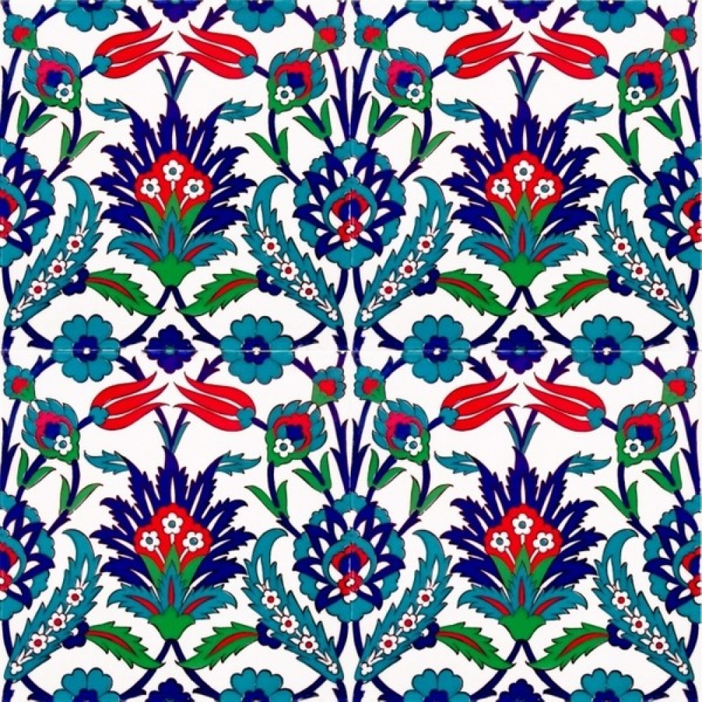 Kütahya Çini Yapı Tasarım AC19 20X20 cm Çini Karo Yer / Yüzey Kaplamaları Fiyatı